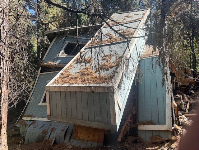Burnt House Demolition - Crestline, CA